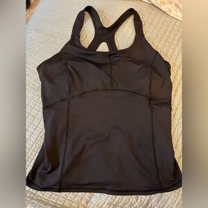 Sweaty Betty XL Black Performance Tank with side pocket